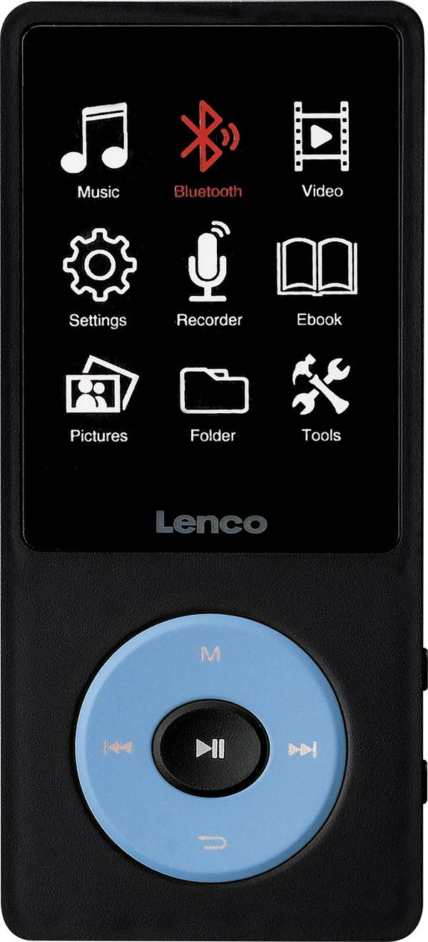 Lenco Xemio-860BU Tragbarer CD-Player   Blau