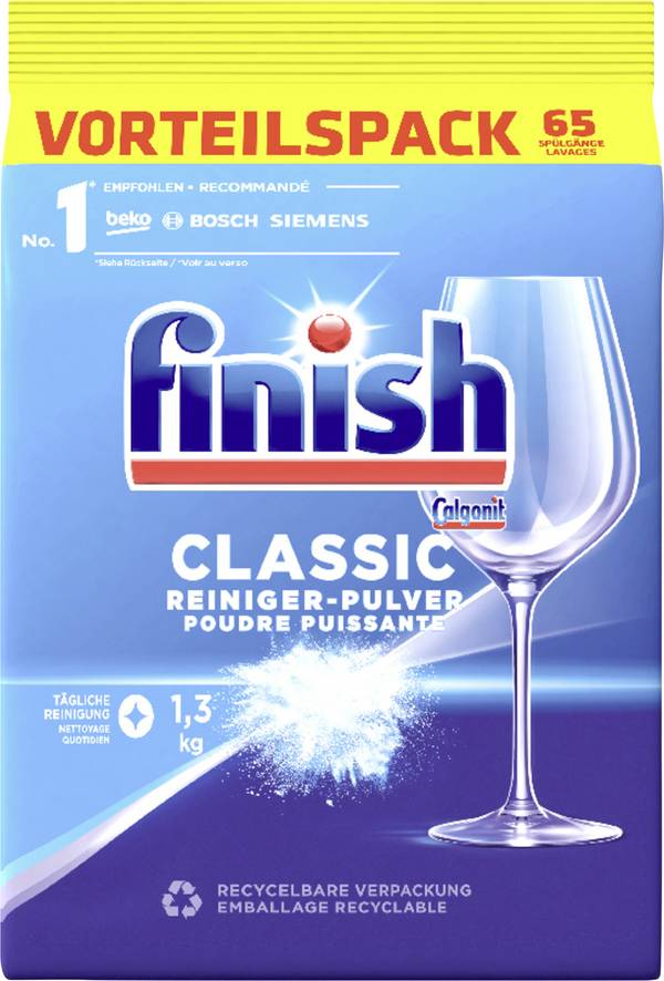 Finish  Geschirrspülpulver Classic 495079700 3235206 1.3 kg