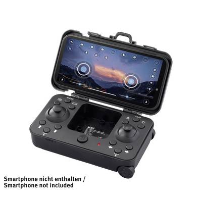Reely Suitcase mini drone Quadrocopter RtF Einsteiger, Kameraflug Silber-Schwarz-7