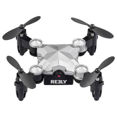 Reely Suitcase mini drone Quadrocopter RtF Einsteiger, Kameraflug Silber-Schwarz-1