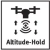 Symbolbild für Reely Suitcase mini drone Quadrocopter RtF Einsteiger, Kameraflug Silber-Schwarz