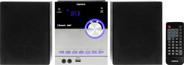 Lenco MC-150 Stereoanlage CD, CD-R, CD-RW, MP3  Schwarz