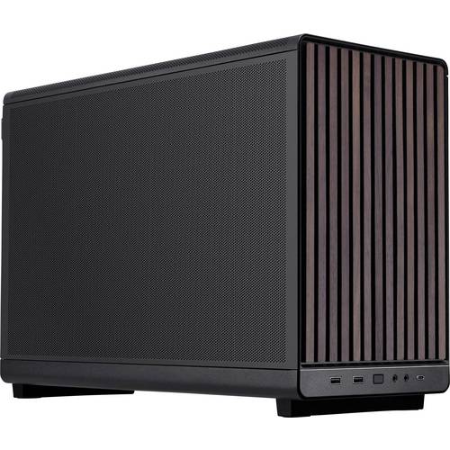 Lian Li Lian Li DAN Cases A3-mATX Wood Edition PC-Gehäuse, Micro-ATX - Walnuss, schwarz Micro-Tower PC-Gehäuse, Gaming-G...
