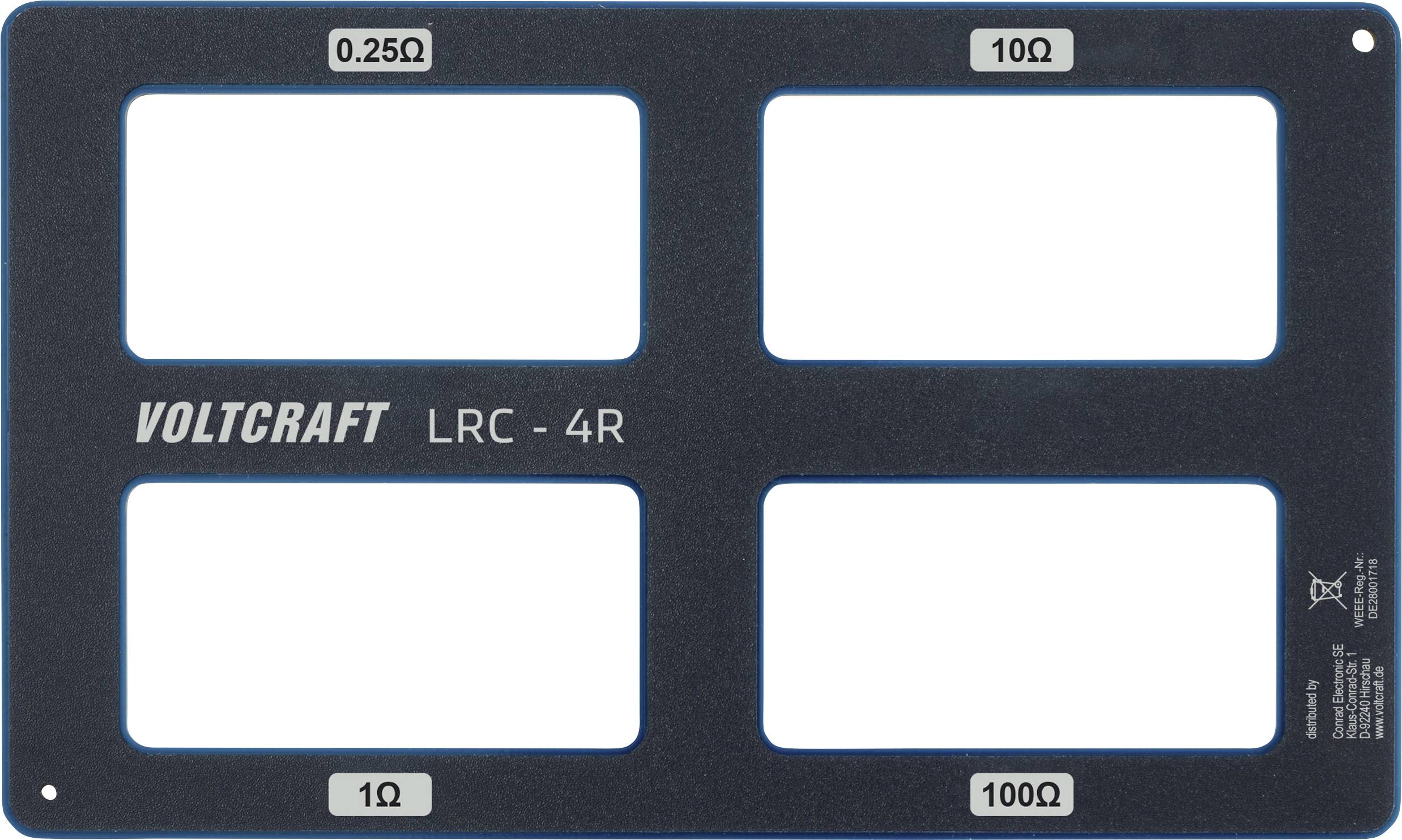 VOLTCRAFT LRC 4R Calibratore Resistenza