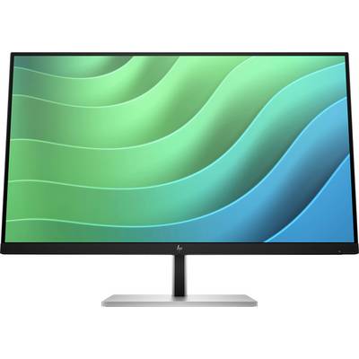 Ein Computerbildschirm zeigt wellenartige grüne und blaue Farbverläufe.
