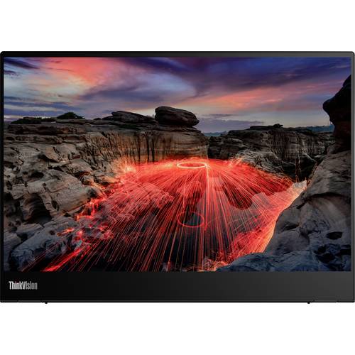 Thumbnail - Lenovo ThinkVision M14t LED-Monitor EEK C (A - G) 35.6 cm (14 Zoll) 2240 x 1400 Pixel 16:10 8 ms DisplayPort, USB-C® IPS...