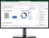Lenovo ThinkVision P27h-30 LED-Monitor EEK F (A - G) 68.6 cm (27 Zoll) 2560 x 1440 Pixel 16:9 6 ms DisplayPort, HDMI® IPS LED