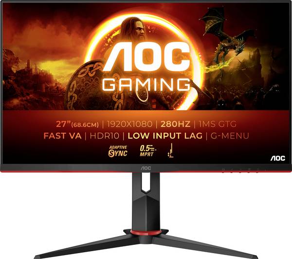 AOC Gaming 27G2ZN3/BK - LED-Monitor - Gaming - 68.6 cm (27"")