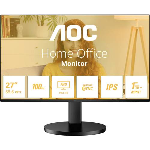 Thumbnail - AOC 27B3HA2 LED-Monitor EEK E (A - G) 68.6 cm (27 Zoll) 1920 x 1080 Pixel 16:9 1 ms Kopfhörer-Buchse IPS LED