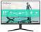 Ein Philips-Monitor zeigt eine futuristische Figur auf einem Motorrad vor einem Wolkenhimmel. Der Bildschirm bewirbt 27" Größe und 180Hz.