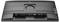 Rückseite eines Computermonitors mit sichtbaren Anschlussmöglichkeiten: Stromanschluss, HDMI, DisplayPort, USB-Anschlüsse.