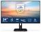 'Philips 24" Monitor mit IPS, USB-C, 100Hz, Full HD, schneller Reaktionszeit. Sonnenuntergang und Meeresmotiv im Hintergrund.'