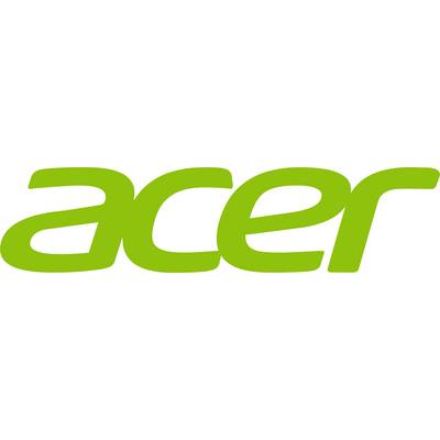 Das Bild zeigt das grüne Logo der Marke Acer in kleiner Schrift.