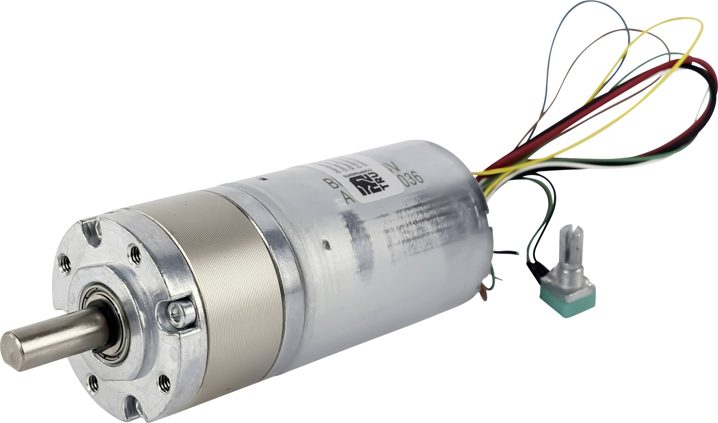 TRU COMPONENTS Gleichstrom-Getriebemotor TC-NPG242018BL TC-13609524 24 V/DC 2.5 A 0.22 Nm 1335 U/min Wellen-Durchmesser:...