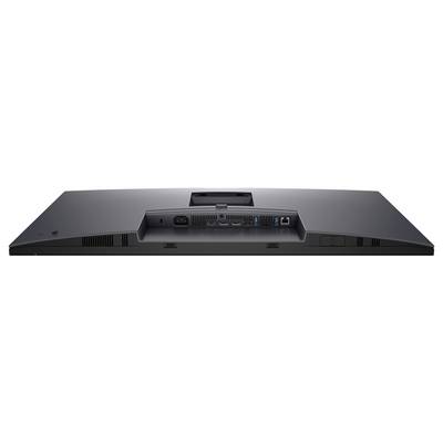 Rückseite eines Computermonitors mit verschiedenen Anschlüssen, darunter HDMI, USB und Stromanschluss.