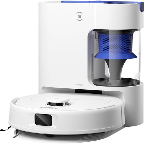ECOVACS YDLX11-31EC Saug-und Wischroboter Weiß Beutellos, App gesteuert, Sprachgesteuert, kompatibel mit Amazon Alexa, k...