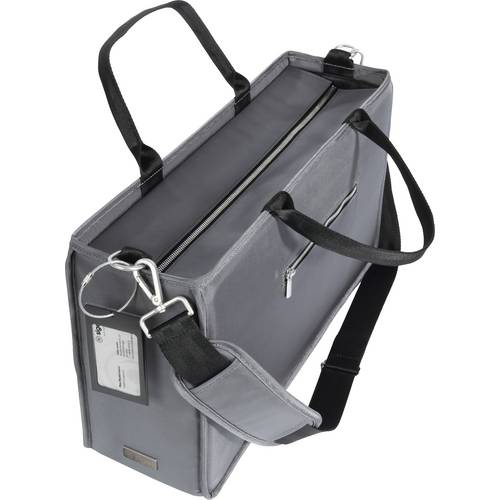 Sigel Notebook Tasche Desk Sharing Bag Premium L Passend für maximal: 43,9 cm (17,3) Dunkelgrau (B x H x T) 50 x 28 x 15...