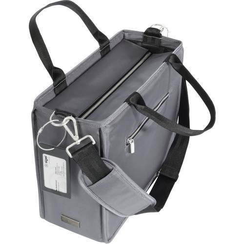 Sigel Notebook Tasche Desk Sharing Bag Premium M Passend für maximal: 35,6 cm (14) Dunkelgrau (B x H x T) 36 x 28 x 15 c...