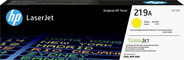 HP Toner 219A Original  Gelb 1200 Seiten W2192A