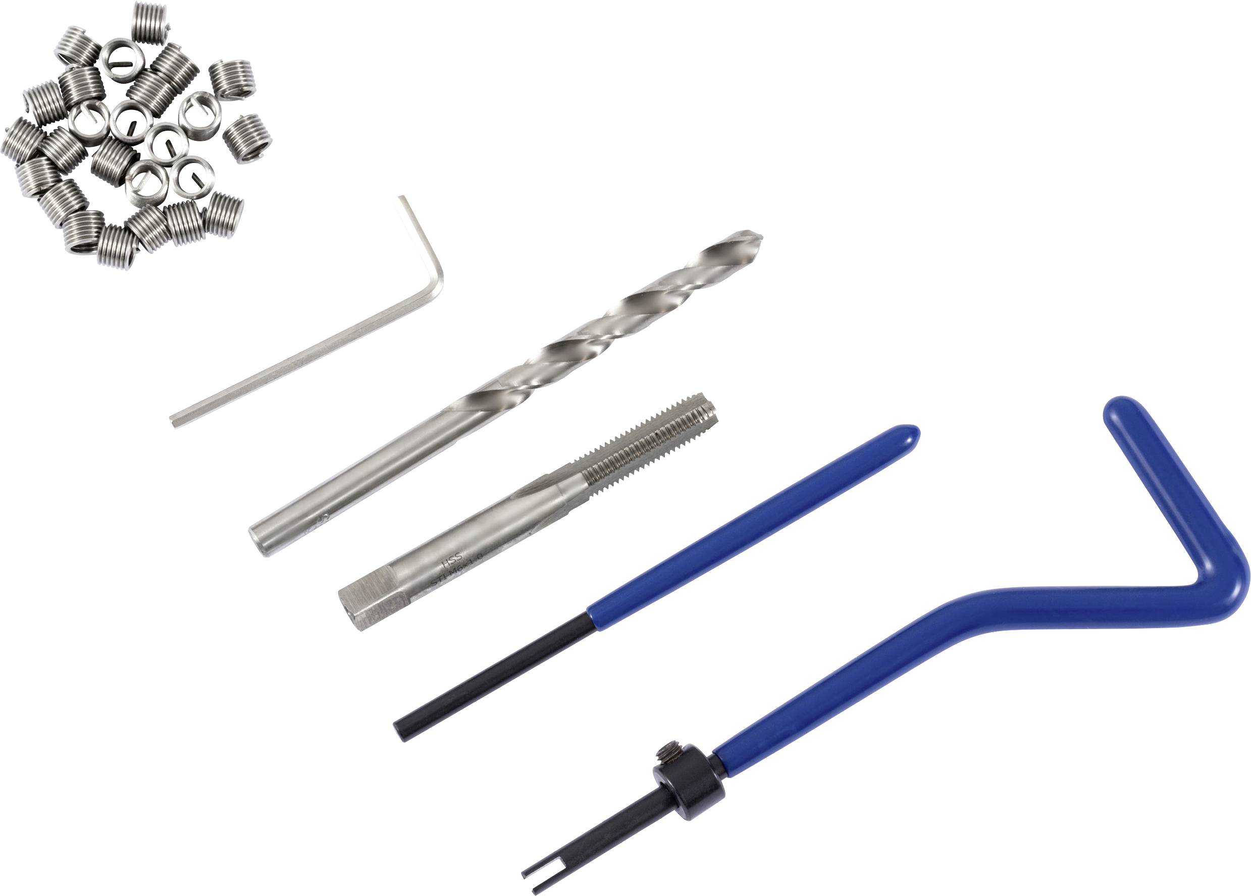 FRITZFURT 3701-2505 Gewindereparatursatz 25teilig M5 x 0.80
