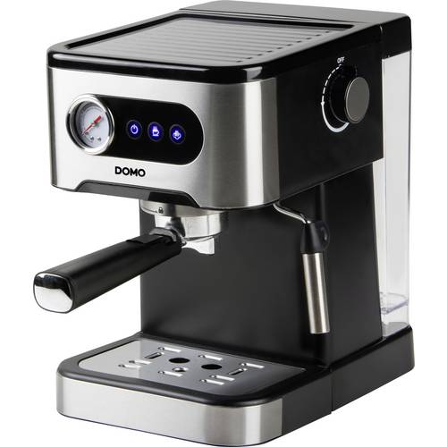 Thumbnail - DOMO ESPRESSOMASCHINE MIT MANOMETER Espressomaschine Schwarz/Edelstahl 1350 W