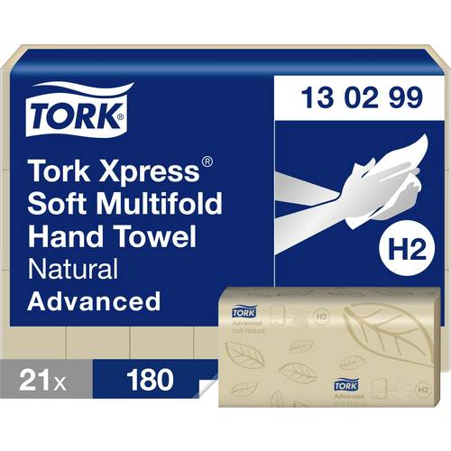 TORK 130299 Xpress Multifold Papierhandtücher Weiß 21 St.