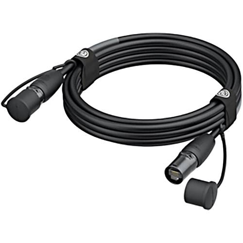 Neutrik NKE5E-E1E1-M0020 RJ45 Netzwerkkabel, Patchkabel 2 m Schwarz 1 St.