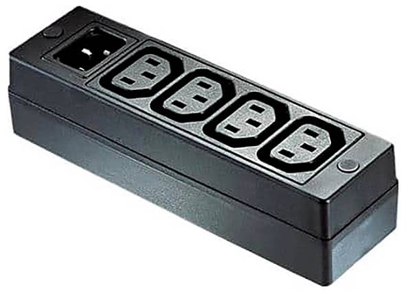 Bulgin Verteiler-Box - Schwarz 1 St. Bulk