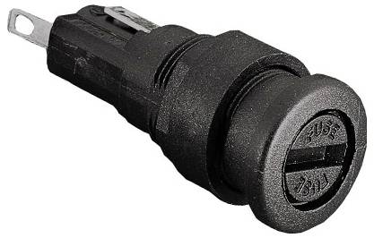 Bulgin FX0454 Sicherungshalter Passend für (Sicherungen) Feinsicherung 5 x 20mm 10A 230 V/AC 1 St. Bulk