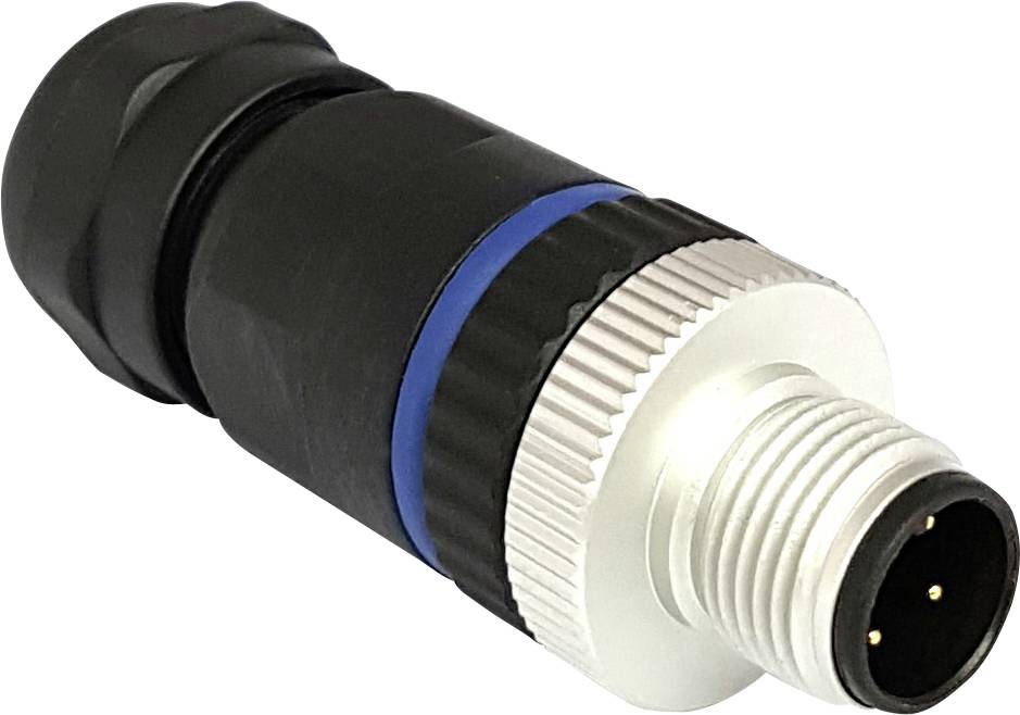 Bulgin PXPPAM12FIM08ASTPG9 Rundsteckverbinder Stecker, gerade Gesamtpolzahl: 8 Box 1 St.