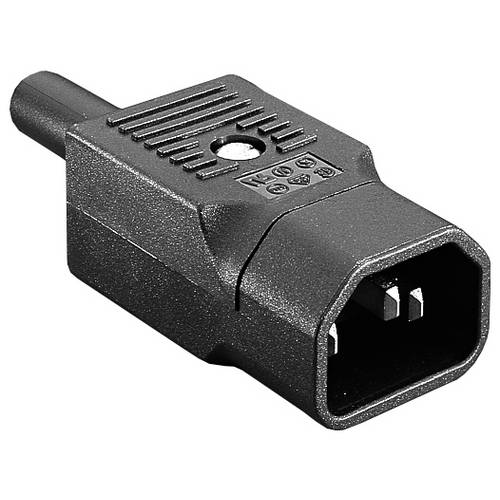 Thumbnail - Bulgin PX0686 Netz-Steckverbinder Stecker Schwarz 1 St. Box