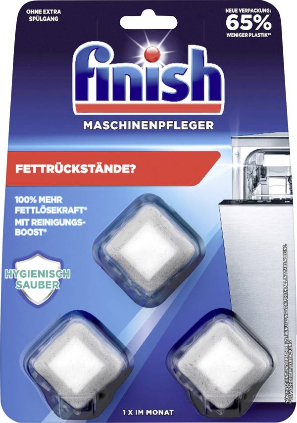 Finish Reinigungskonzentrat Spülmaschinenreiniger Tab 495061600 3208477 3 St.