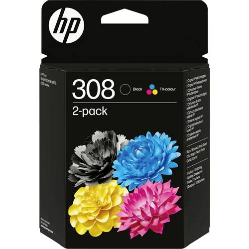 HP Druckerpatrone 308 Original Schwarz, Color 6L6S6UE