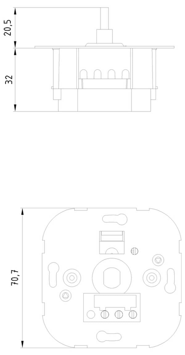 Siemens 5TC8267 Drehdimmer