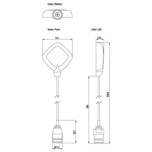 Siemens 6GK5895-6ML10-0AA0 WLAN Antenne