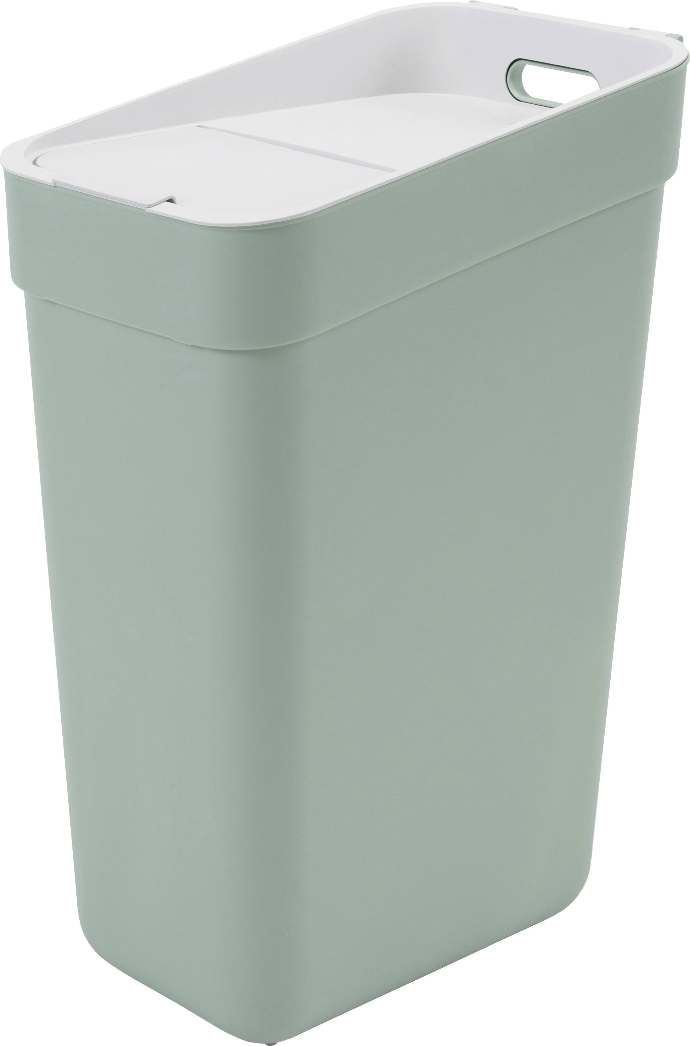 Curver READY TO COLLECT Mülleimer [30L], grün 251952 Mülleimer (L x B x H) 246 mm x 36.7 cm x 551 mm Standard-Grün (seid...