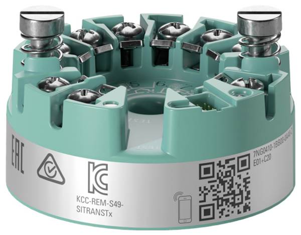 Siemens 7NG0410-0BA00-0NA0 SITRANS TH420 Temperaturmessumformer zum Einbau im Anschlusskopf Typ B (DIN 43729), mit zwei separat konfigurierbaren Eingängen und einem galvanisc... 7NG04100BA000NA0