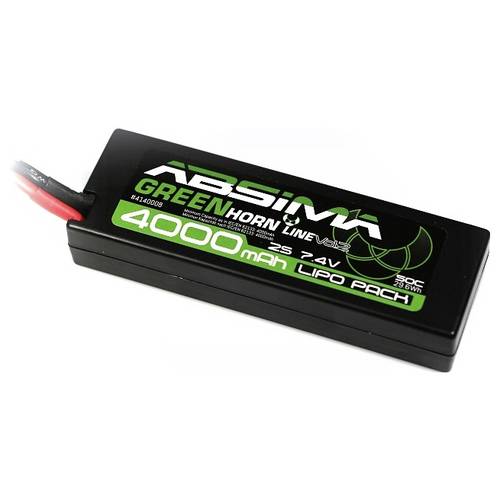 Absima Modellbau-Akkupack (LiPo) 7.4 V 4000 mAh Softcase T-Stecker