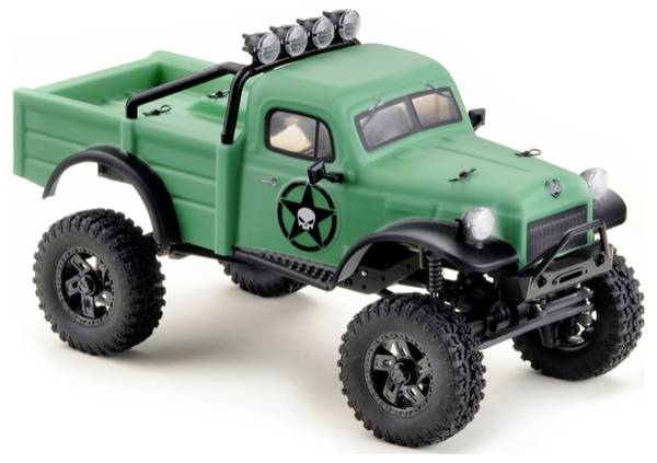 Hobby Plus Power WagonV2 Brushed 1:18 RC Modellauto Elektro Crawler Allradantrieb (4WD) RtR 2,4 GHz