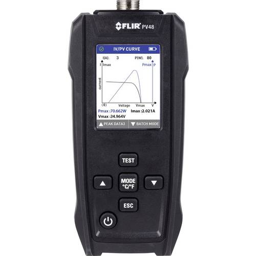 FLIR Solarpanel-Tester und I-V-Kennlinien-Tracer mit Temperaturmessungen PV48 Solar-Panel-Tester