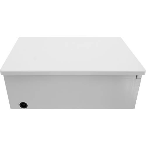 Boxexpert Fleet Roof 600400200 Wand-Gehäuse 400 x 600 x 200 ABS Lichtgrau 1 St.