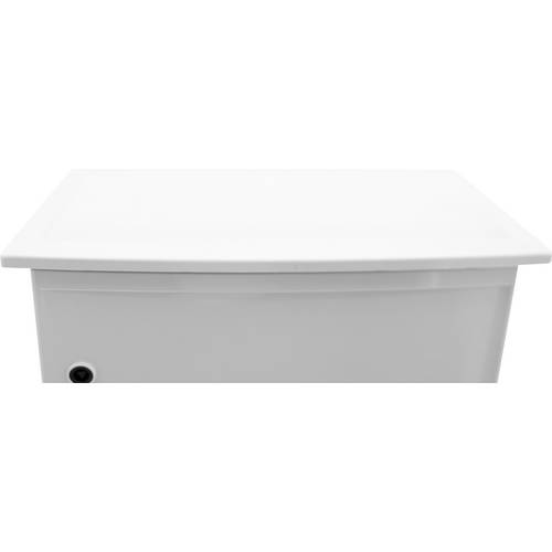 Boxexpert Fleet Roof 700500245 Wand-Gehäuse 500 x 700 x 245 ABS Lichtgrau 1 St.