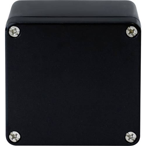 Boxexpert Elbe Polyester schwarz 807575 Industrie-Gehäuse 75 x 80 x 75 Kunststoff (glasfaserverstärkt) Graphitschwarz 1 ...