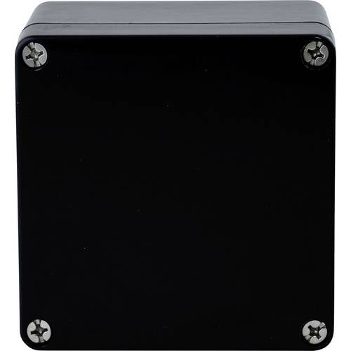 Boxexpert Elbe Polyester schwarz 16016090 Industrie-Gehäuse 160 x 160 x 90 Kunststoff (glasfaserverstärkt) Graphitschwar...
