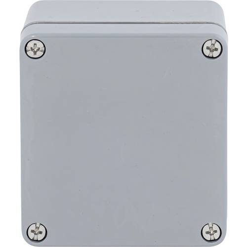 Boxexpert Elbe Polyester grau 807555 Industrie-Gehäuse 75 x 80 x 55 Kunststoff (glasfaserverstärkt) Grau 1 St.