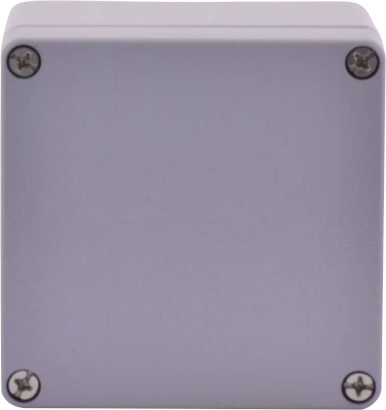 Boxexpert Alster 10010081 Gehäuse 100 x 100 x 81 Aluminium Silber-Grau 1 St.