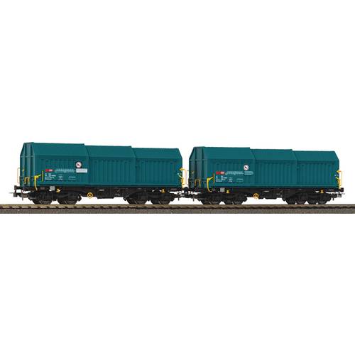 Piko H0 28304 H0 2er-Set Teleskophaubenwagen CH-SBB C der SBB