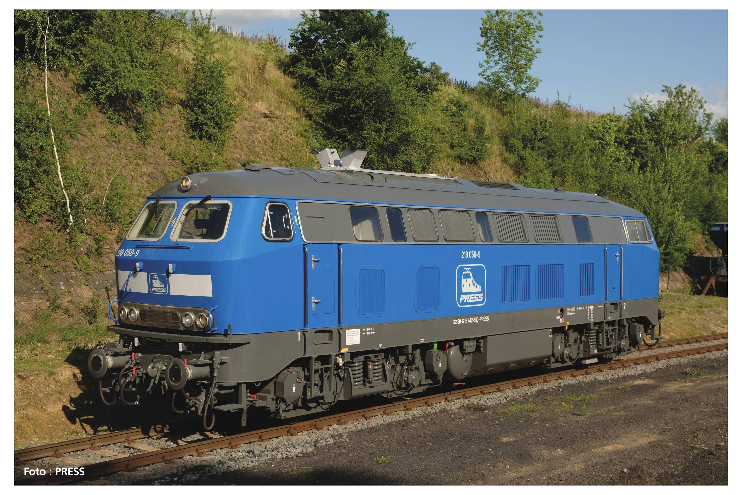 Piko G 37515 G Diesellok BR 218 der Pressnitztalbahn