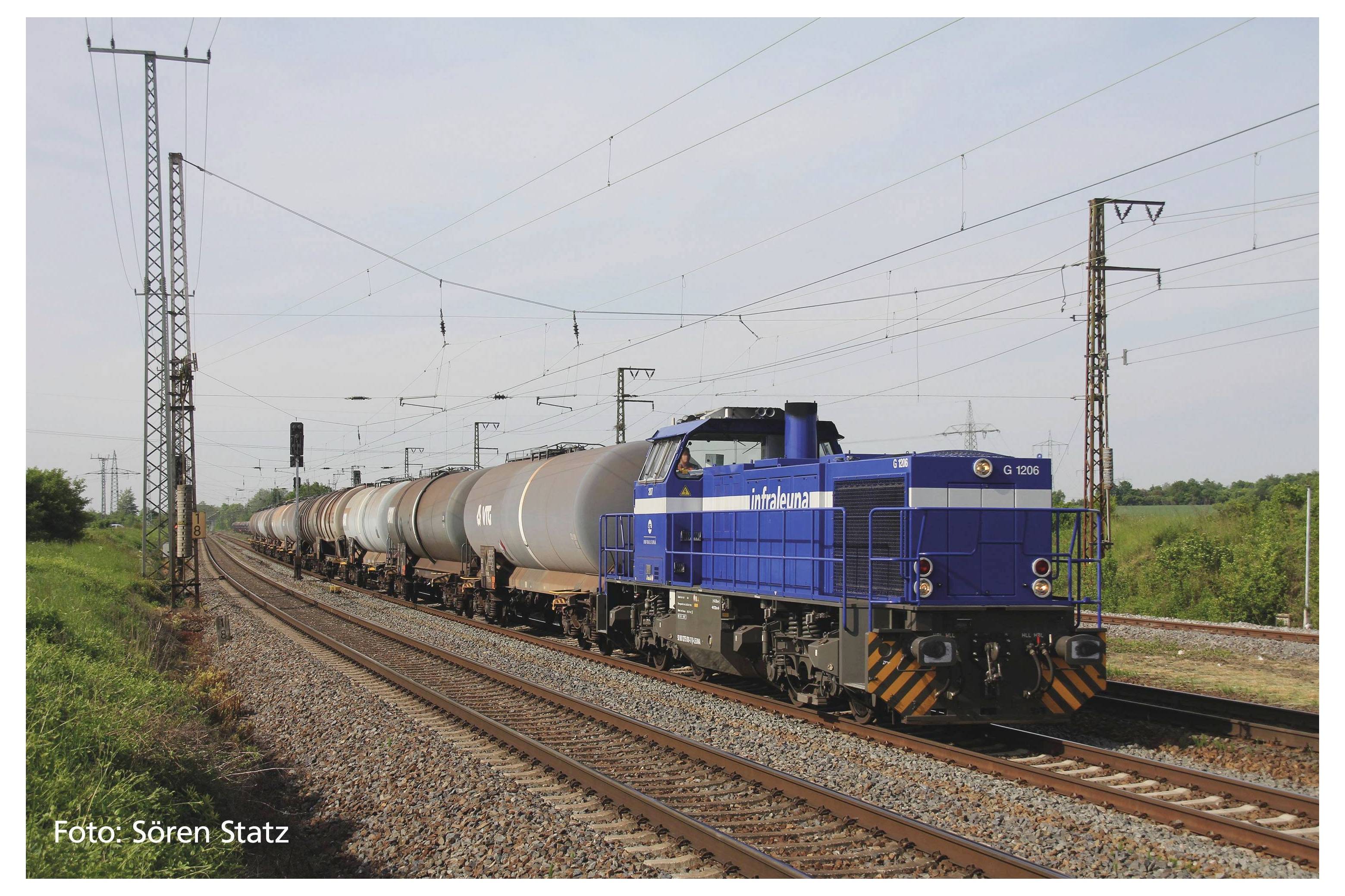 Piko TT 47231 TT Diesellok G1206 der Infraleuna