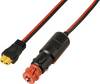 Zigarettenstecker auf XT60-Kabel 2 m TC-13619280 Schwarz, Rot TRU COMPONENTS Inhalt: 1 St.